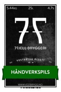 Etikett av 7 Fjell Håndverkspils