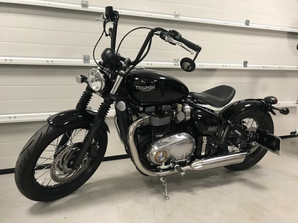 Fjellsiden MC-klubb Triumph Bonneville Bobber