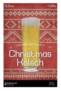 Etikett av Vestbrygg Christmas Kölsh