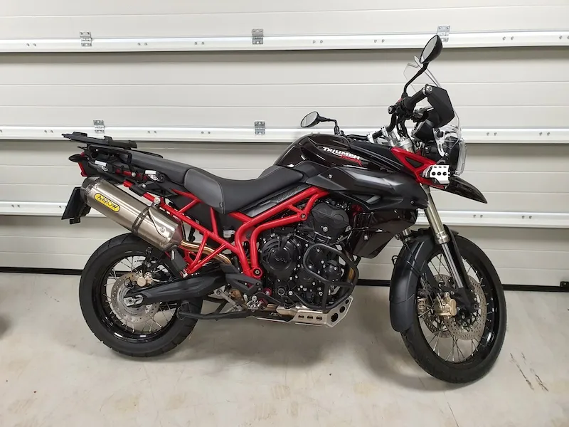 Fjellsiden MC - bilde av Triumph Tiger 800