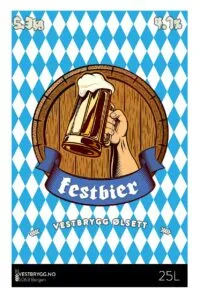 Etikett av Vestbrygg Festbier