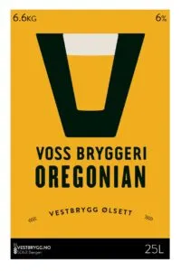 Etikett av Voss Oregonian