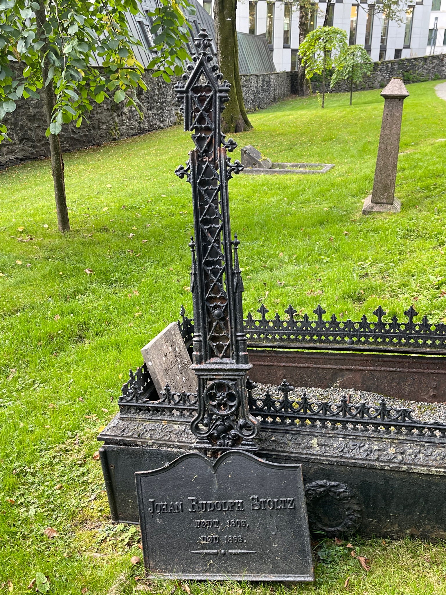 Johan Rudolph Stoltz sin grav