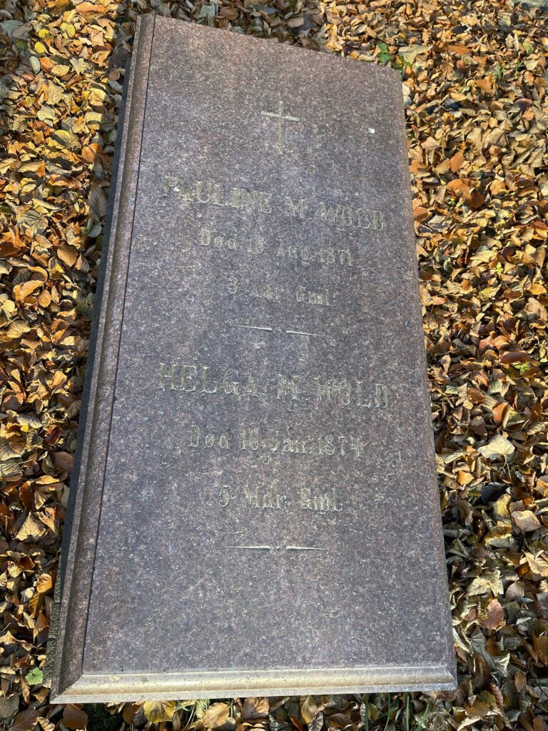 Pauline og Helga Wold