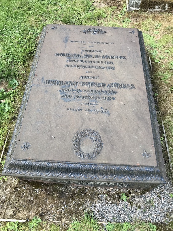 Michael Stub og Hermann Friele Arentz