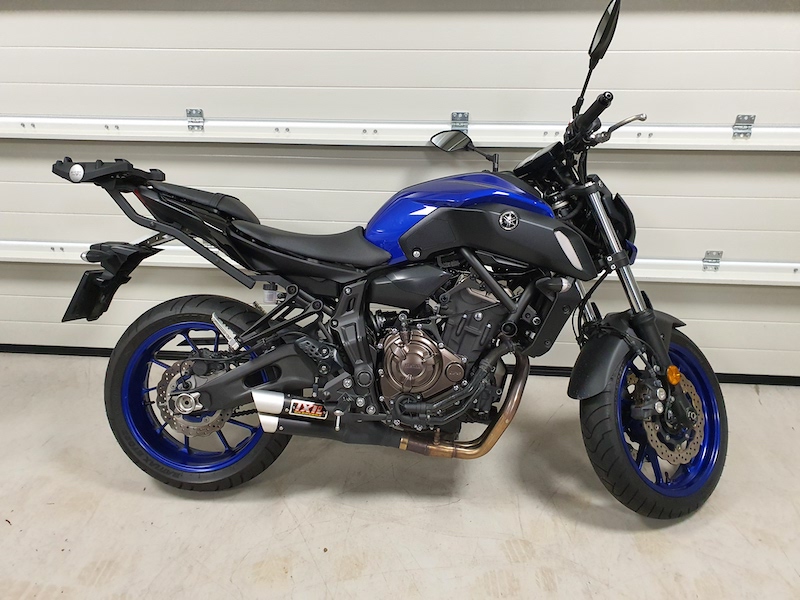 Fjellsiden MC - bilde av Yamaha MT07