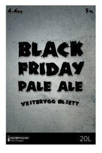Bilde av logo for øl Black Friday - Pale ale