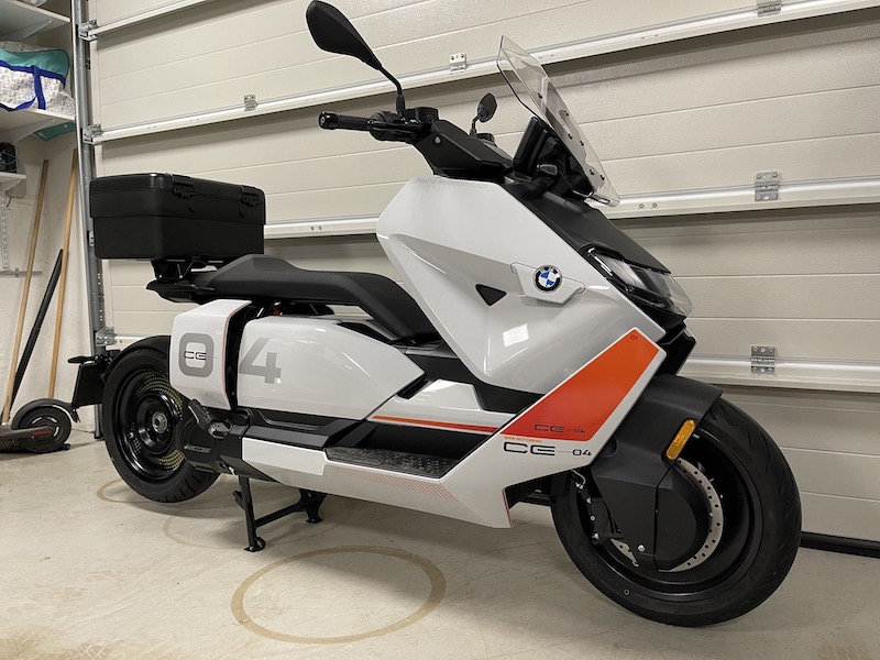 Bilde av BMW CE-04 elektrisk scooter