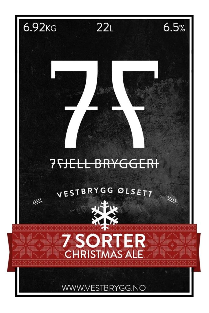 Bilde av logo for øl 7 Sorter - Christmas Ale